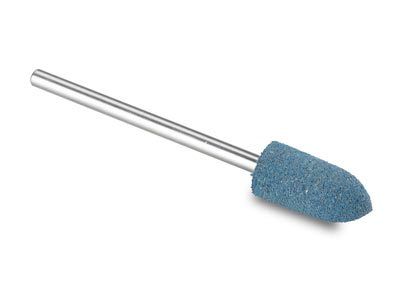 Muela De Caucho Con Forma De Bala, Azul, Grano Grueso, 7 X 13 mm, N.º 507, Eve - Imagen Estandar - 1