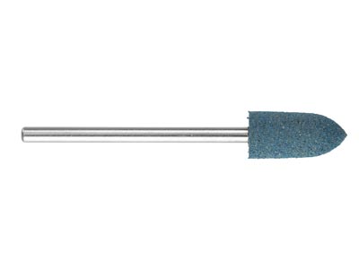 Muela De Caucho Con Forma De Bala, Azul, Grano Grueso, 7 X 13 mm, N.º 507, Eve - Imagen Estandar - 2