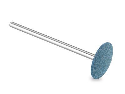 Muela De Goma Montada Redonda, Azul, Grano Grueso, 14,50 X 2,50 mm, N.º 508, Eve - Imagen Estandar - 1