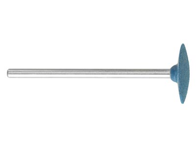 Muela De Goma Montada Redonda, Azul, Grano Grueso, 14,50 X 2,50 mm, N.º 508, Eve - Imagen Estandar - 2