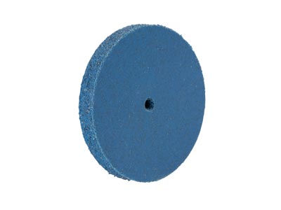 Rueda Redonda De Silicona, Azul, Grano Fino, 22 X 3 Mm, N° 1200, Eve - Imagen Estandar - 2
