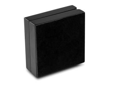 Caja Para Colgante O Pendientes Colgantes, Madera Negra - Imagen Estandar - 4