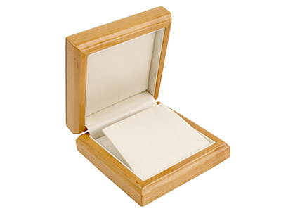 Caja Para Colgante O Pendientes Colgantes, Bois Clair - Imagen Estandar - 2