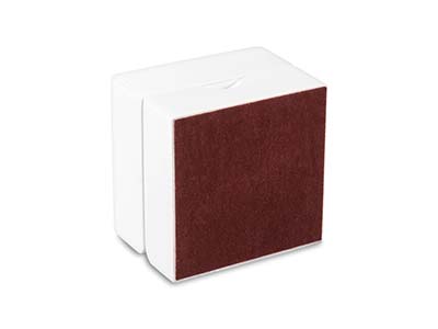 White Wooden Ring Box - Imagen Estandar - 3