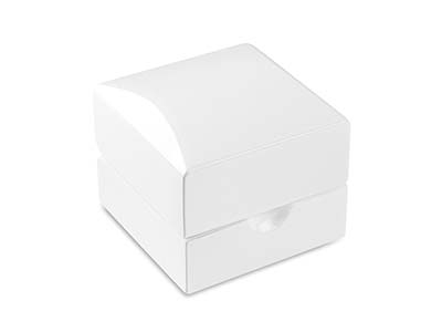 Caja Para Pendientes, Madera Color Blanco - Imagen Estandar - 2