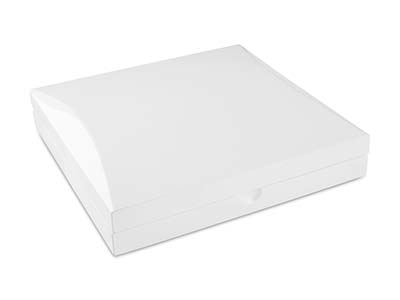 Caja Para Collares, Madera De Colorblanco - Imagen Estandar - 2