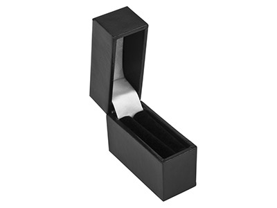 Caja De Anillos, Expedición Especial, Polipiel Negro - Imagen Estandar - 1