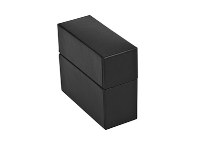 Caja De Anillos, Expedición Especial, Polipiel Negro - Imagen Estandar - 2