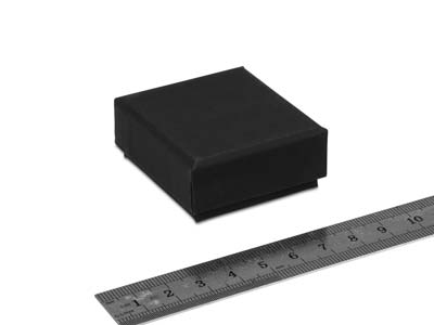 Caja Para Pendientes, Acabado Negrogomoso - Imagen Estandar - 3