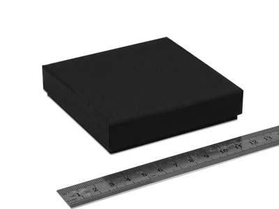 Caja Universal De Cartón Negro De Tacto Suave - Imagen Estandar - 3