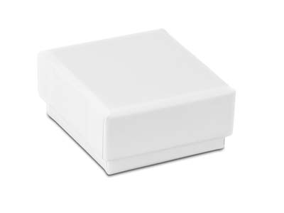 Caja Para Pendientes, Goma Blanca - Imagen Estandar - 2