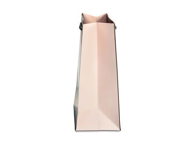 Bolsa De Regalo Mediana, Negra Y Rosa, Paquete De 10 - Imagen Estandar - 2
