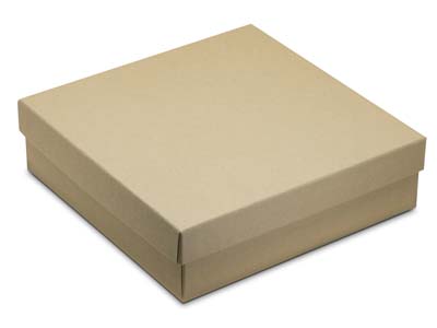 Caja Para Collares, Papel Kraft Reciclado - Imagen Estandar - 2