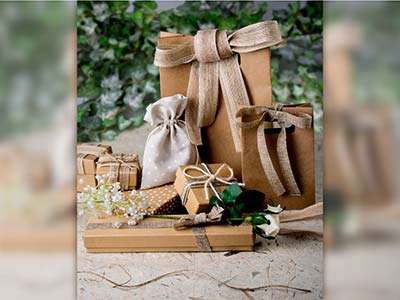 Bolsa De Regalo Grande, Papel Kraft, Paquete De 10 - Imagen Estandar - 2