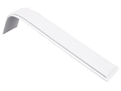 Expositor De Pulseras, Piel Sinttica Blanca