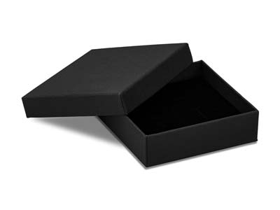 Caja Universal Grande De Cartón Negro Mate - Imagen Estandar - 1