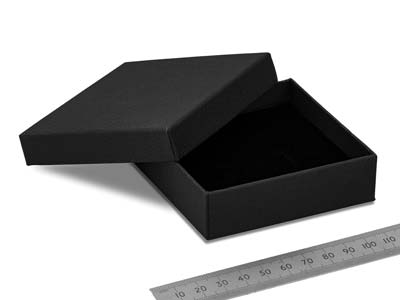Caja Universal Grande De Cartón Negro Mate - Imagen Estandar - 3