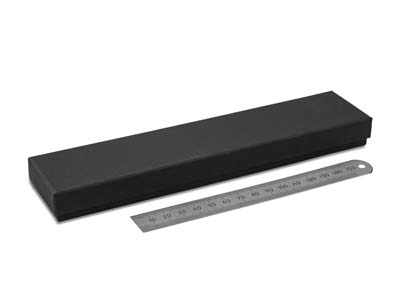 Caja Para Pulseras, Cartón Negro Mate - Imagen Estandar - 4