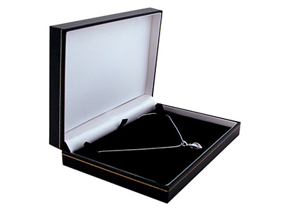 Caja-Para-Collar,-Piel-Sint{tica---Ne...