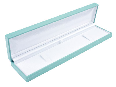 Caja Para Pulseras, Piel Sint{tica Color Verde Menta - Imagen Estandar - 1