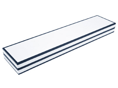 Estuche Para Pulseras, Cartón Brillante Blanco Y Negro. - Imagen Estandar - 2