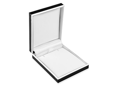 Caja Para Colgante De Color Negro Monocromático - Imagen Estandar - 1