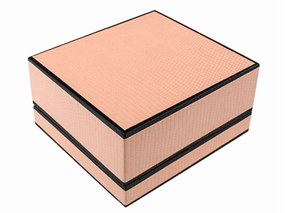 Caja Vintage Para Pulsera Rígida O Reloj, Aspecto Serpiente Rosa - Imagen Estandar - 2