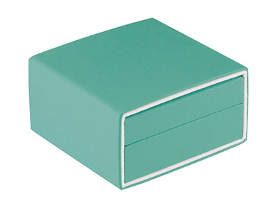 Green Soft Touch Watch/bangle Box - Imagen Estandar - 3