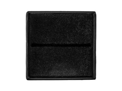 Black Soft Touch Ring Box - Imagen Estandar - 4