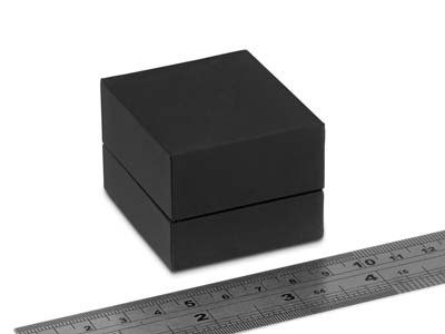 Caja Para Pendientes, Goma Negra - Imagen Estandar - 3