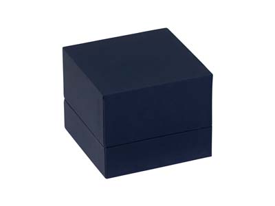 Premium Blue Soft Touch E/ring Box - Imagen Estandar - 2
