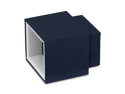 Premium Blue Soft Touch E/ring Box - Imagen Estandar - 5