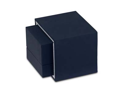 Premium Blue Soft Touch E/ring Box - Imagen Estandar - 6
