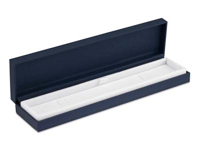 Premium Blue Soft Touch Bracelet Box - Imagen Estandar - 1