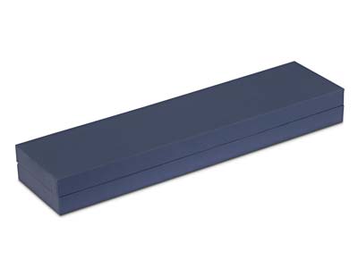 Premium Blue Soft Touch Bracelet Box - Imagen Estandar - 2