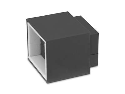 Premium Grey Soft Touch Ring Box - Imagen Estandar - 5