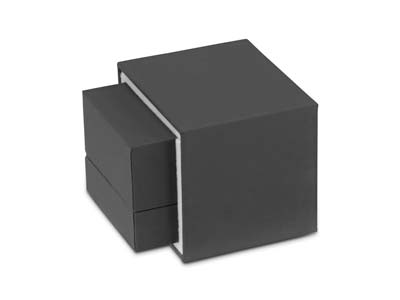 Premium Grey Soft Touch Ring Box - Imagen Estandar - 6