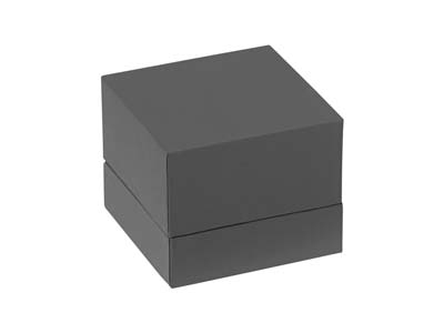 Premium Grey Soft Touch E/ring Box - Imagen Estandar - 2