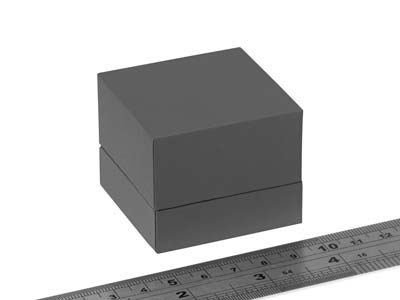Premium Grey Soft Touch E/ring Box - Imagen Estandar - 3