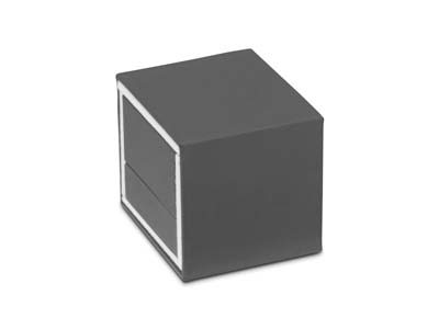 Premium Grey Soft Touch E/ring Box - Imagen Estandar - 4