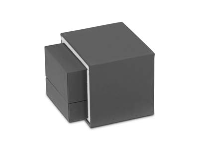 Premium Grey Soft Touch E/ring Box - Imagen Estandar - 6