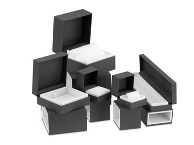 Premium Grey Soft Touch Bracelet Box - Imagen Estandar - 8