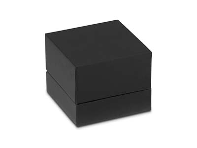 Estuche Para Pendientes De Primera Calidad, Goma Negra - Imagen Estandar - 2