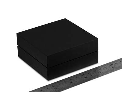 Premium Black Soft Touch Pendant Box - Imagen Estandar - 3