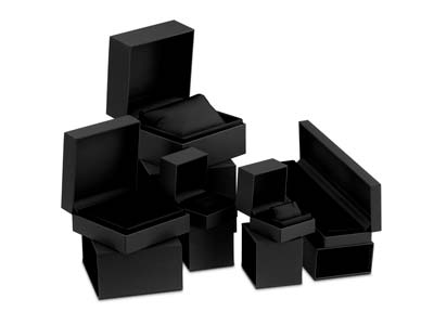 Premium Black Soft Touch Pendant Box - Imagen Estandar - 8