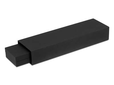 Premium Black Soft Touch Bracelet Box - Imagen Estandar - 6