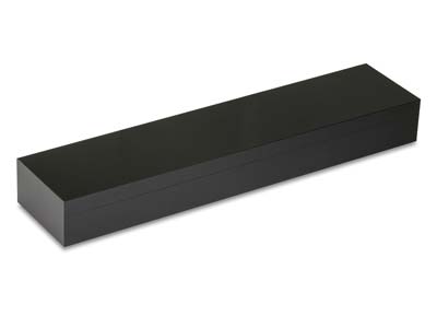Caja Para Pulseras, Fibra De Maderalisa Negra - Imagen Estandar - 2