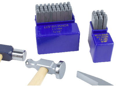 Kit De Martillo, Mazo Y Punzón - Imagen Estandar - 3