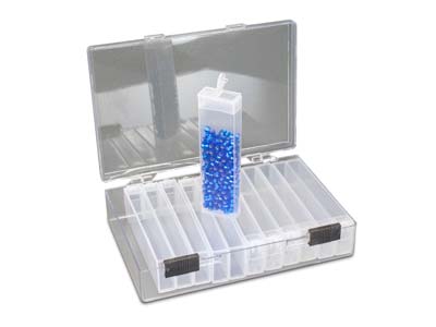 Beadsmith Keeper Flips Bead Box 12 Containers - Imagen Estandar - 2