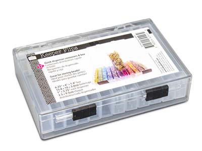 Estuche De Almacenamiento De 12 Cajas, Beadsmith - Imagen Estandar - 5